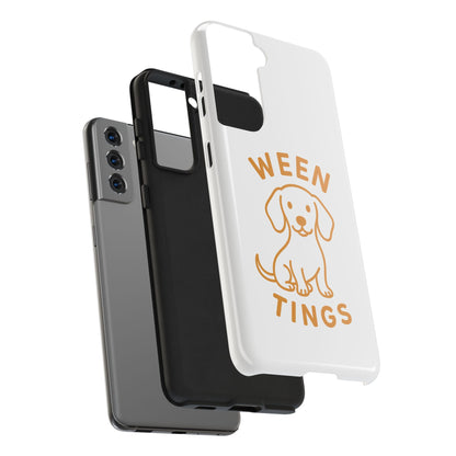 Cute Dog-Themed Tough Phone Cases, Funny Dog Gifts, Pet Lover Accessories, Ween Tings Phone Cover, Dog Owner Gift