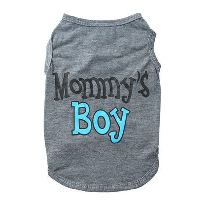 Mommy's Boy Pet T-Shirt (XS-L)