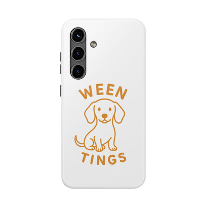 Cute Dog-Themed Tough Phone Cases, Funny Dog Gifts, Pet Lover Accessories, Ween Tings Phone Cover, Dog Owner Gift