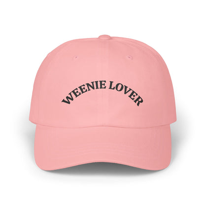 Weenie Lover Classic Dad Cap | Soft Cotton Hat, Casual Everyday Wear, Gifts for Dog Lovers, Trendy Fashion Accessory