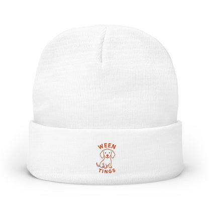 Cozy Knit Beanie, Warm Winter Hat, Embroidered Beanie, Unisex Accessories, Gift for All Occasions, Stylish Winter Wear