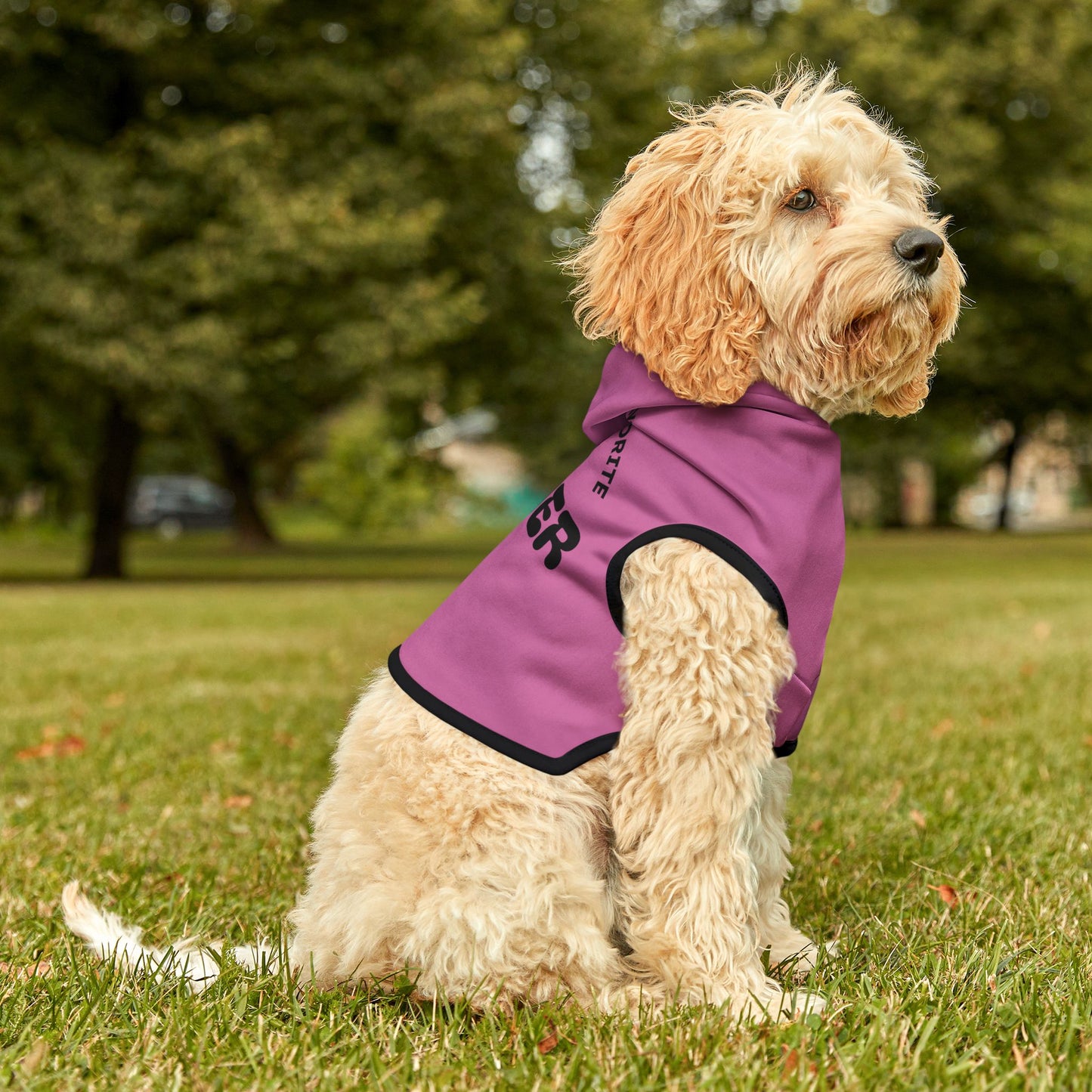 Mommy's Favorite Weiner Pet Hoodie, Cute Dog Coat, Fun Pet Apparel, Cozy Pet Outfit, Dog Lovers Gift, Casual Pet Wear