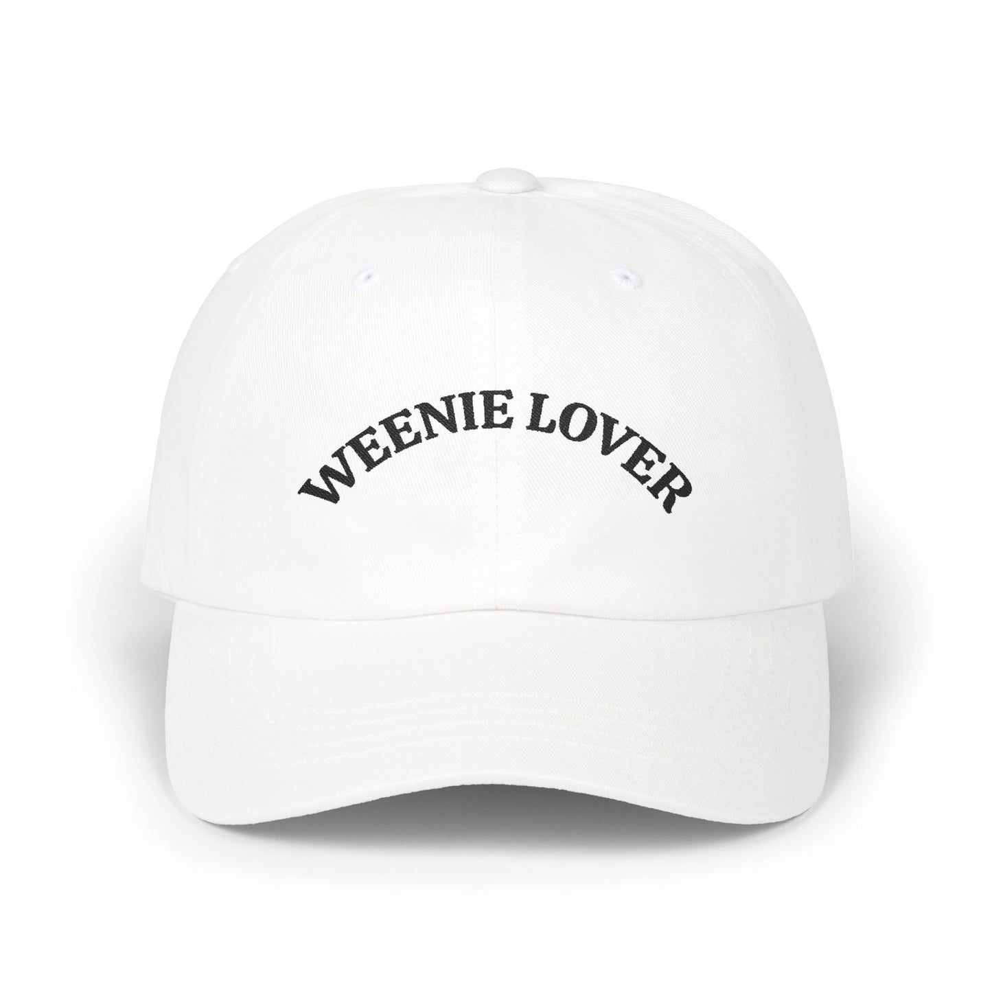 Weenie Lover Classic Dad Cap | Soft Cotton Hat, Casual Everyday Wear, Gifts for Dog Lovers, Trendy Fashion Accessory