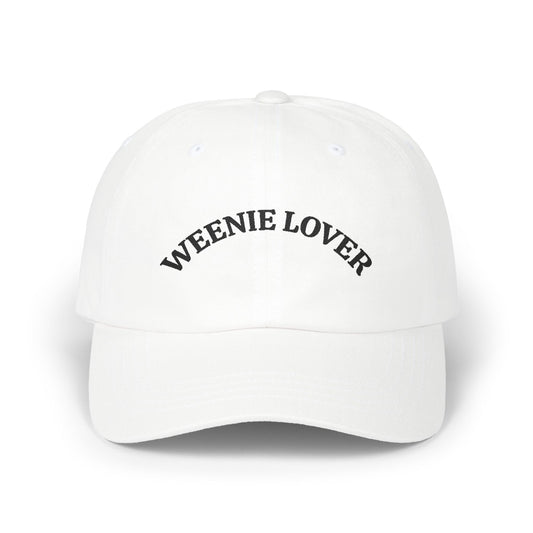 Weenie Lover Classic Dad Cap | Soft Cotton Hat, Casual Everyday Wear, Gifts for Dog Lovers, Trendy Fashion Accessory