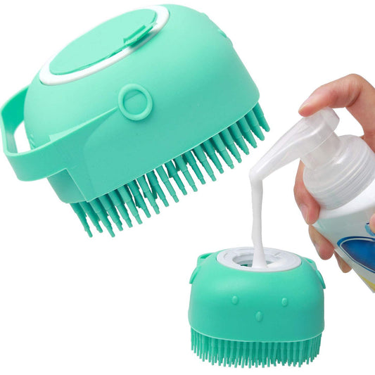 Silicone Shampoo Pet Brush
