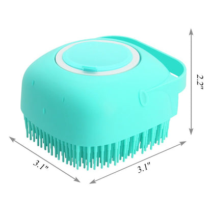 Silicone Shampoo Pet Brush
