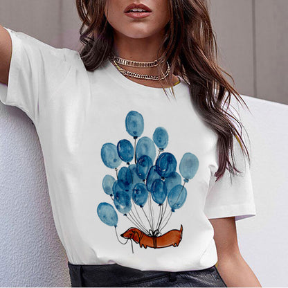 Dachshund Balloon T-Shirt
