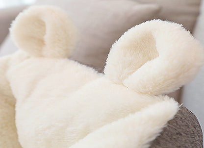 Grey Deep Cushion Pet Bed (S-M)