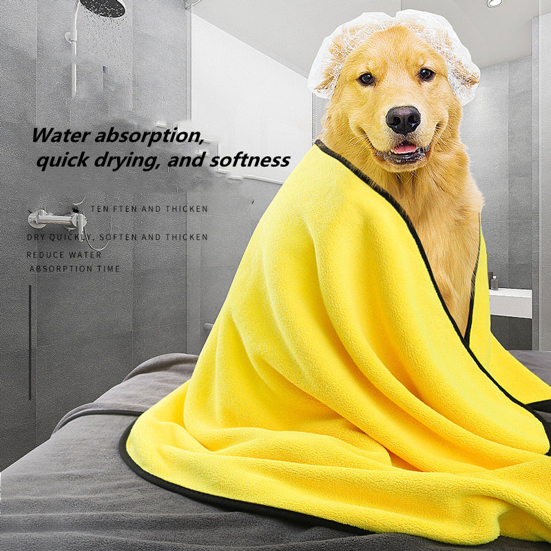 Microfiber, Quick-drying Pet Dog And Cat Towels