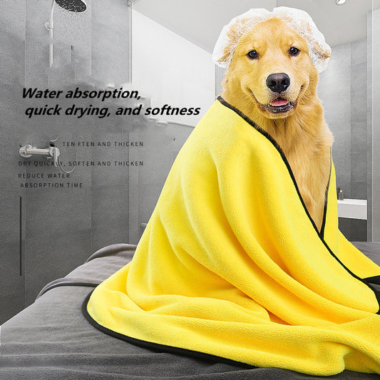 Microfiber, Quick-drying Pet Dog And Cat Towels