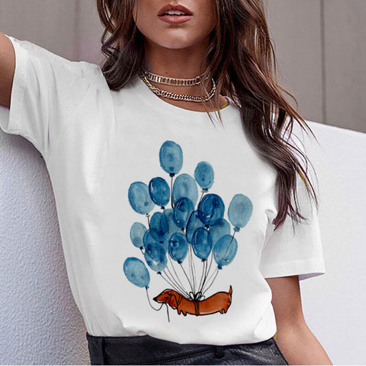 Dachshund Balloon T-Shirt