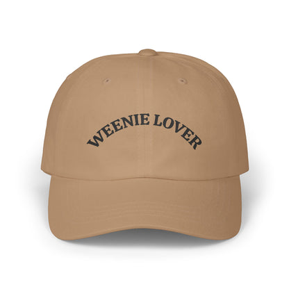 Weenie Lover Classic Dad Cap | Soft Cotton Hat, Casual Everyday Wear, Gifts for Dog Lovers, Trendy Fashion Accessory