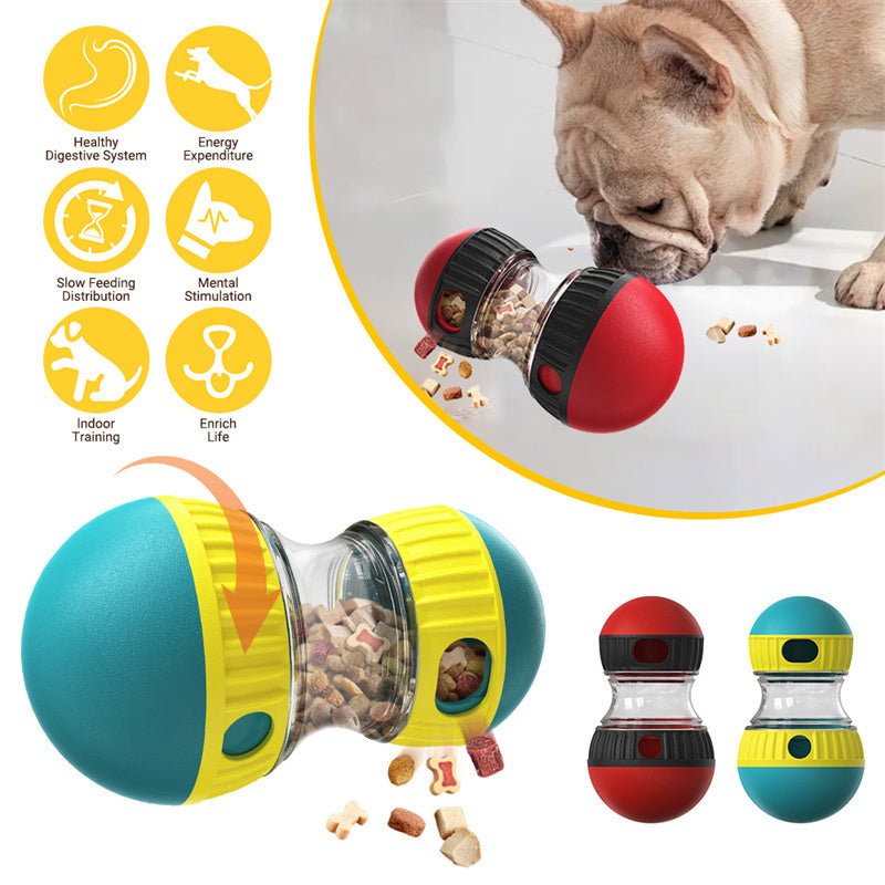Food Dispensing Toy Tumbler, Food Ball Puzzle, Interactive Slowly Feeding