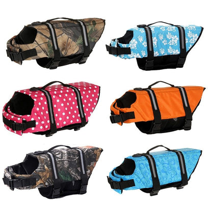 Reflective Dog Summer Life Vest (XXS-XXL)