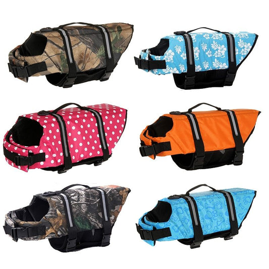 Reflective Dog Summer Life Vest (XXS-XXL)