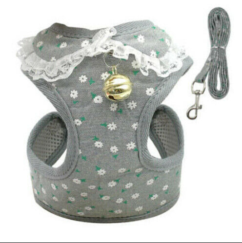 Fancy Harness & Least Set w/ Frills or Bowtie