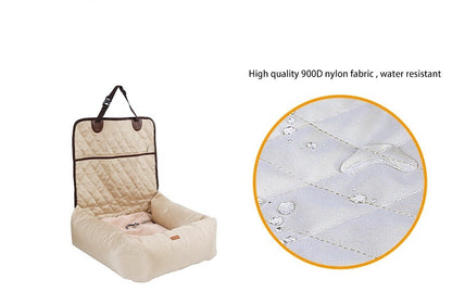 Multi-purpose Dog Bed and Car Seat Protection