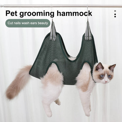 Pet Grooming Hammock Restraint Harness For Trimming Nail And Ear Care