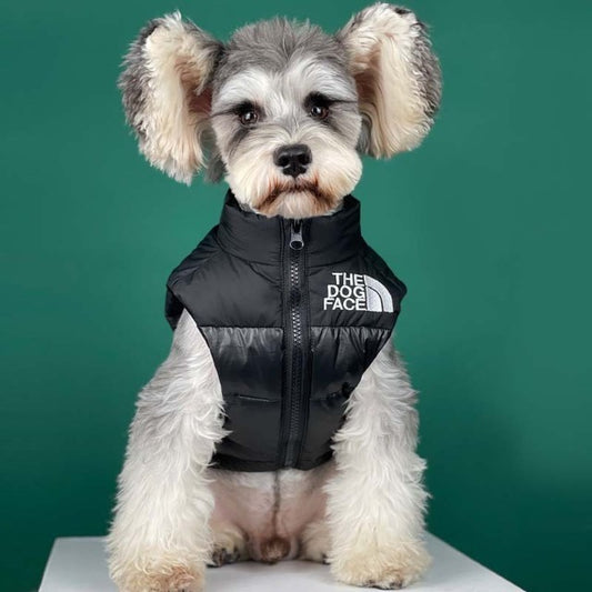 TheDogFace Down Puffer Vest, Dog Clothes (S-XXL)