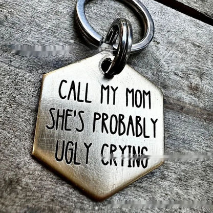 Funny Stainless Steel Metal Dog Tag