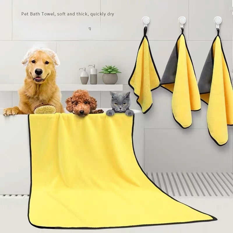 Microfiber, Quick-drying Pet Dog And Cat Towels