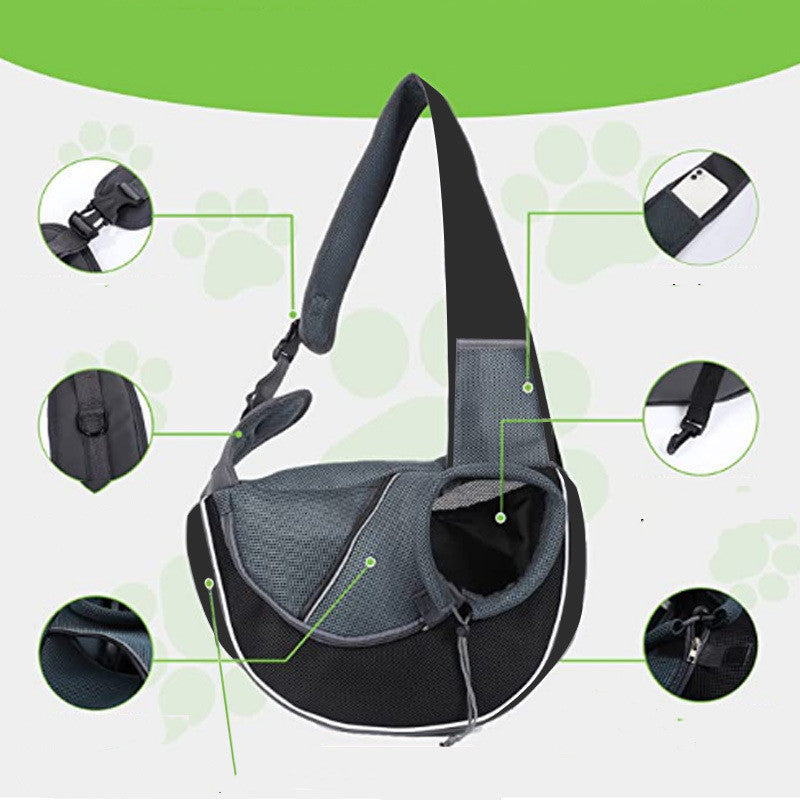 Pet Carrying, Crossbody Bag For Dogs/Cats
