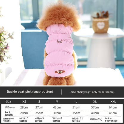 Animal Puffy Vest w/ Lead Hook (XS-XXL)