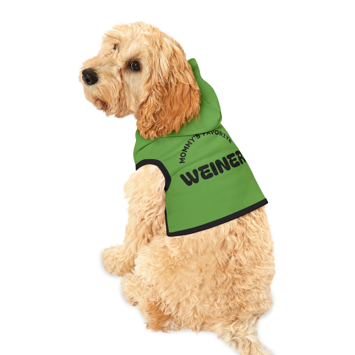 Mommy's Favorite Weiner Pet Hoodie, Cute Dog Coat, Fun Pet Apparel, Cozy Pet Outfit, Dog Lovers Gift, Casual Pet Wear