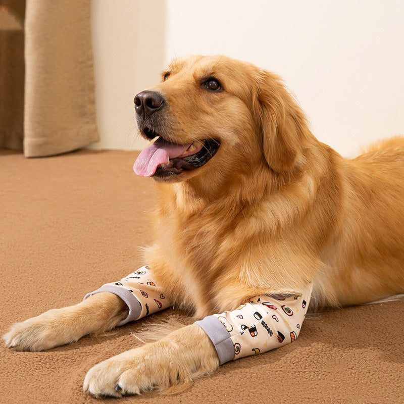 Dogs Front Elbow Support Wrap, For Wounds/ Elbow Callus