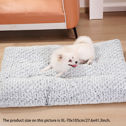 Fluffy Dog Crate Bed Matt