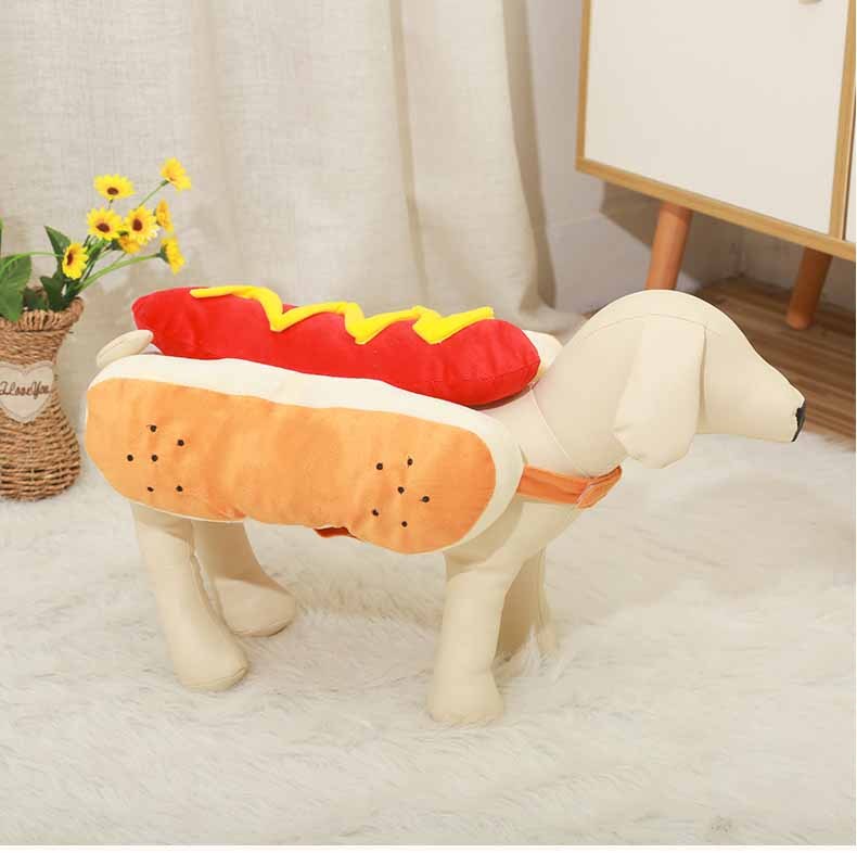 Hot Dog Halloween Costume for Dogs/ Puppies