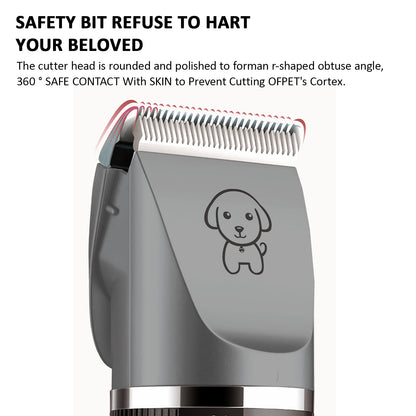 Electric Dog/Cat Grooming Kit- Cordless