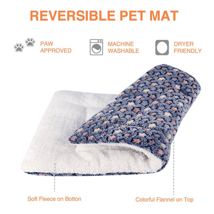 Washable, Soft Dog Bed/Crate Pad