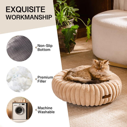 Medium- Washable Dog Bed w/ Non-Slip Bottom-Up to 45 lbs
