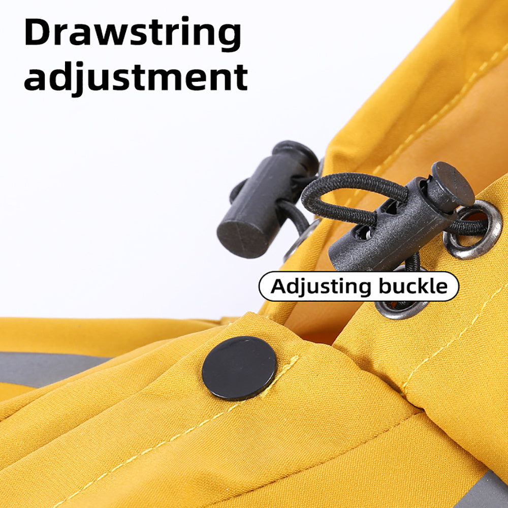Waterproof Dog Raincoat With Reflective Strap