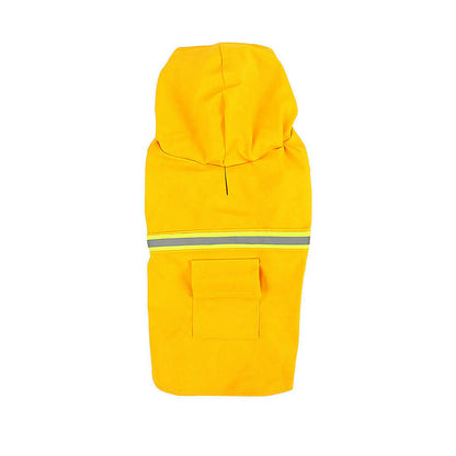 Waterproof Dog Raincoat With Safety Reflective Stripe